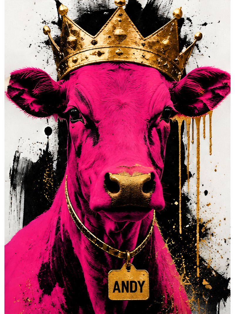 ANDEE PINK COW