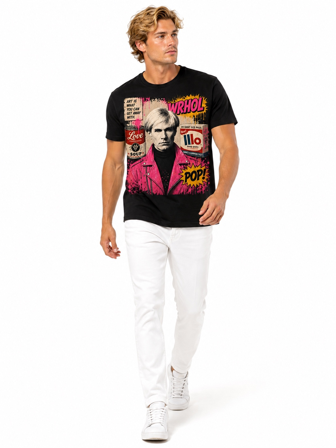 ANDEE PINK POP T-SHIRT