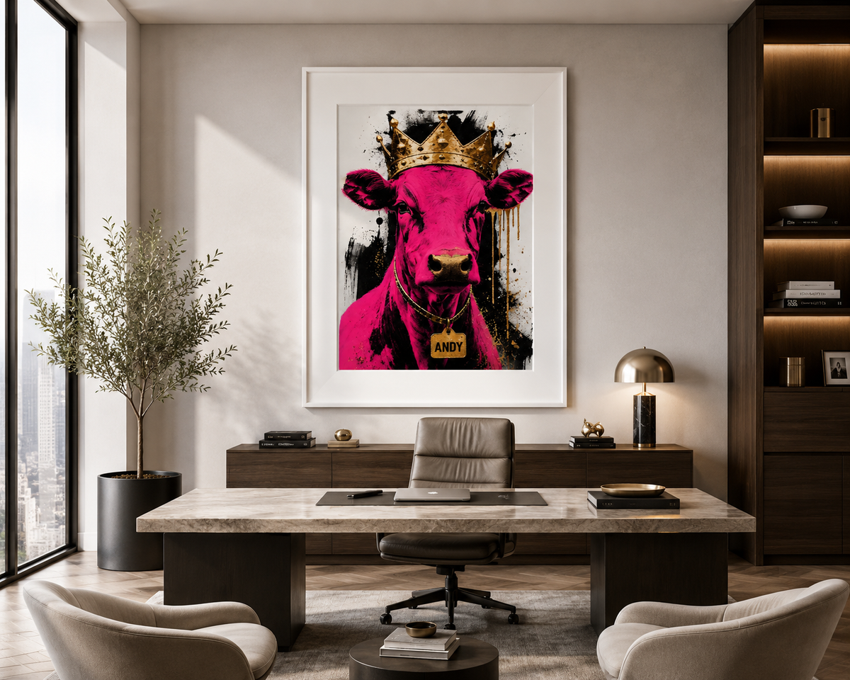 ANDEE PINK COW
