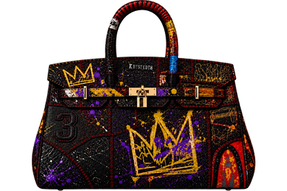CROWN ART BIRKIN BAG