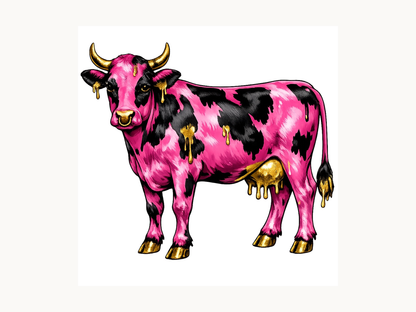 PINK GOLD COW