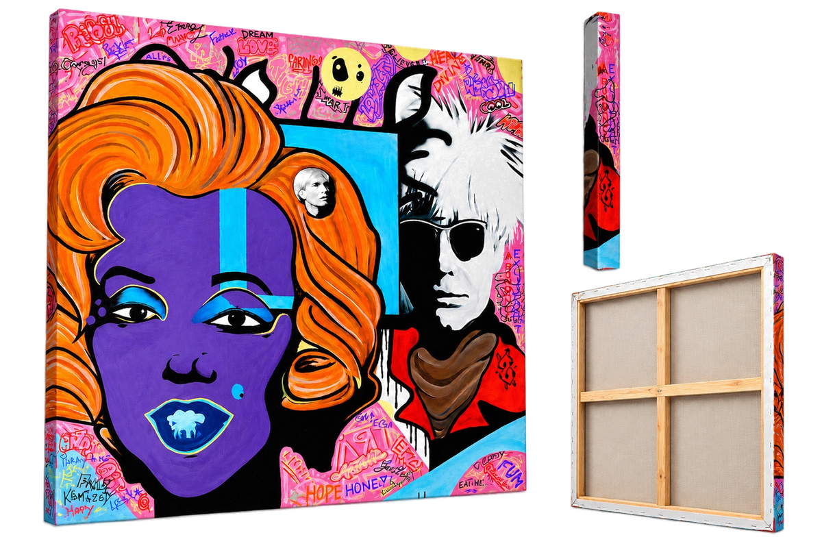 PURPLE MARILYN & WARHOL