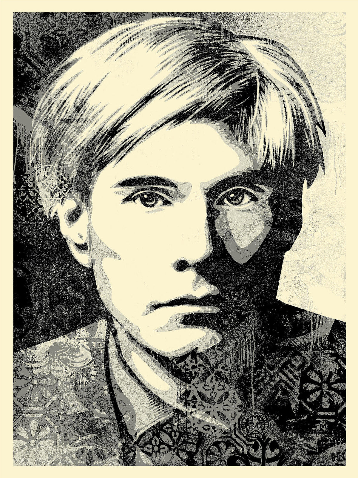 WARHOL COLLAGE — SILVER AP
