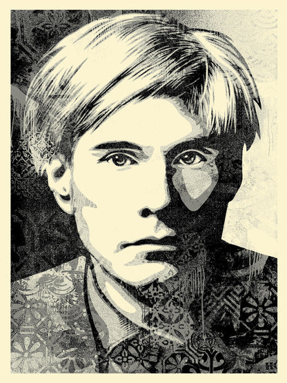 WARHOL COLLAGE — SILVER AP