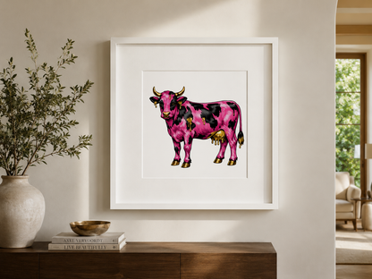PINK GOLD COW